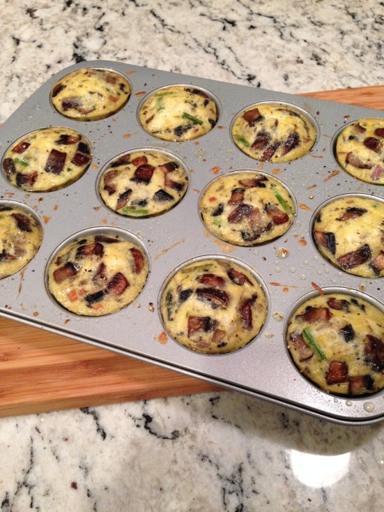 Egg muffins with veggies